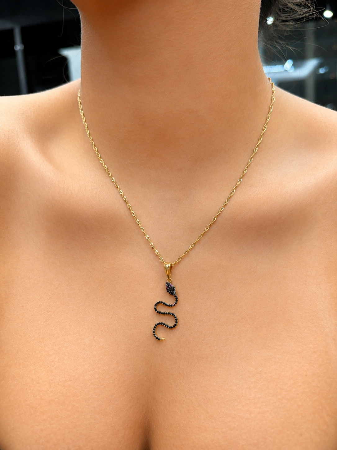 Dije Serpiente Nocturna