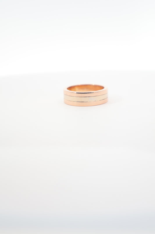 ANILLO TIPO ARGOLLA 2 OROS