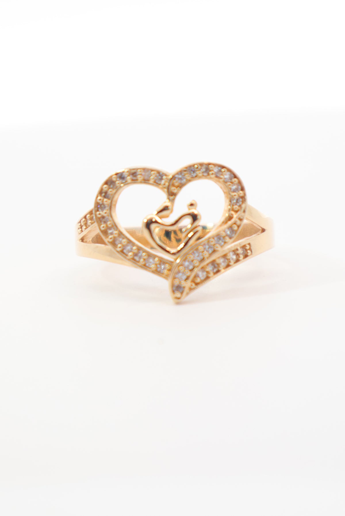 ANILLO CORAZON UN AMOR 18K