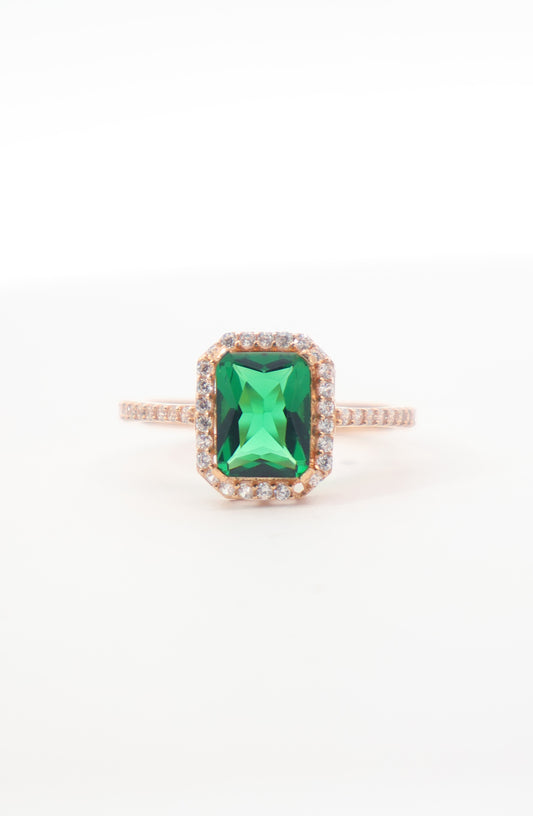 ANILLO ORO ROSA 18K NATURALEZA