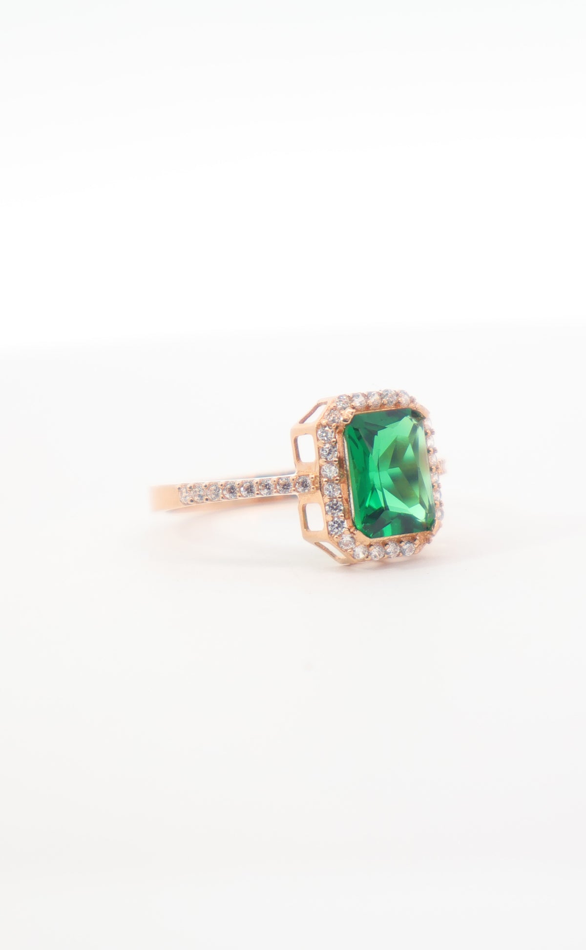 ANILLO ORO ROSA 18K NATURALEZA