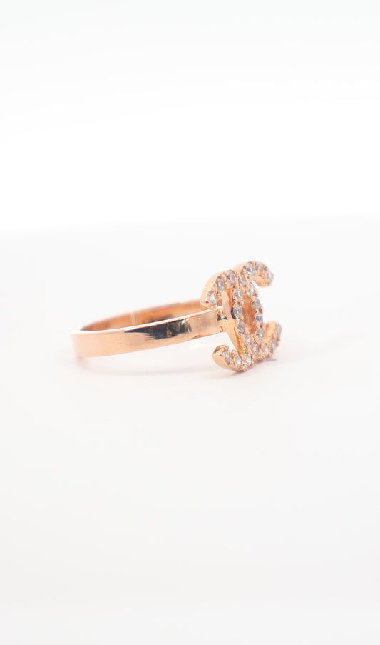 ANILLO CC ORO AMARILLO 18K