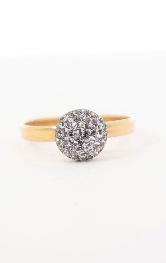 ANILLO ORO AMARILLO 18K SOLITARIO