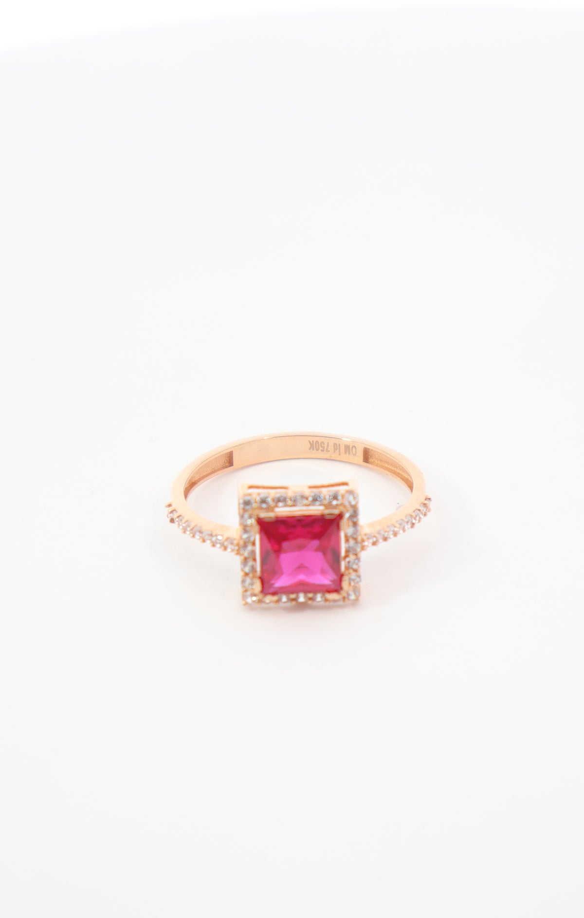 ANILLO ITALY RED PRINCESS