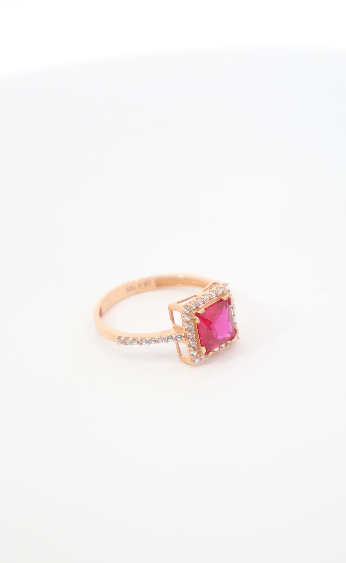 ANILLO ITALY RED PRINCESS