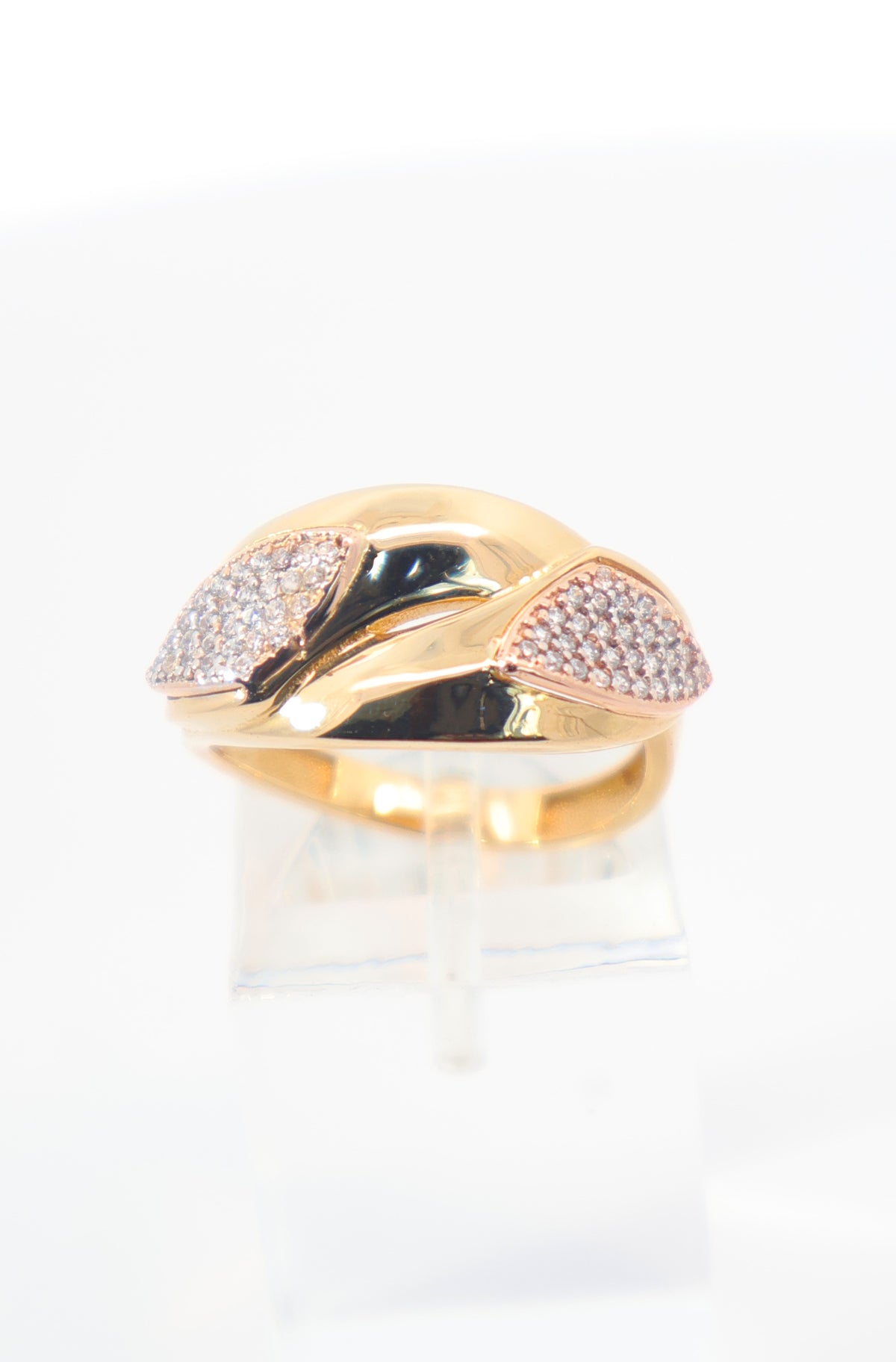 ANILLO ORO 18K DISEÑO PROPIO PUNTAS